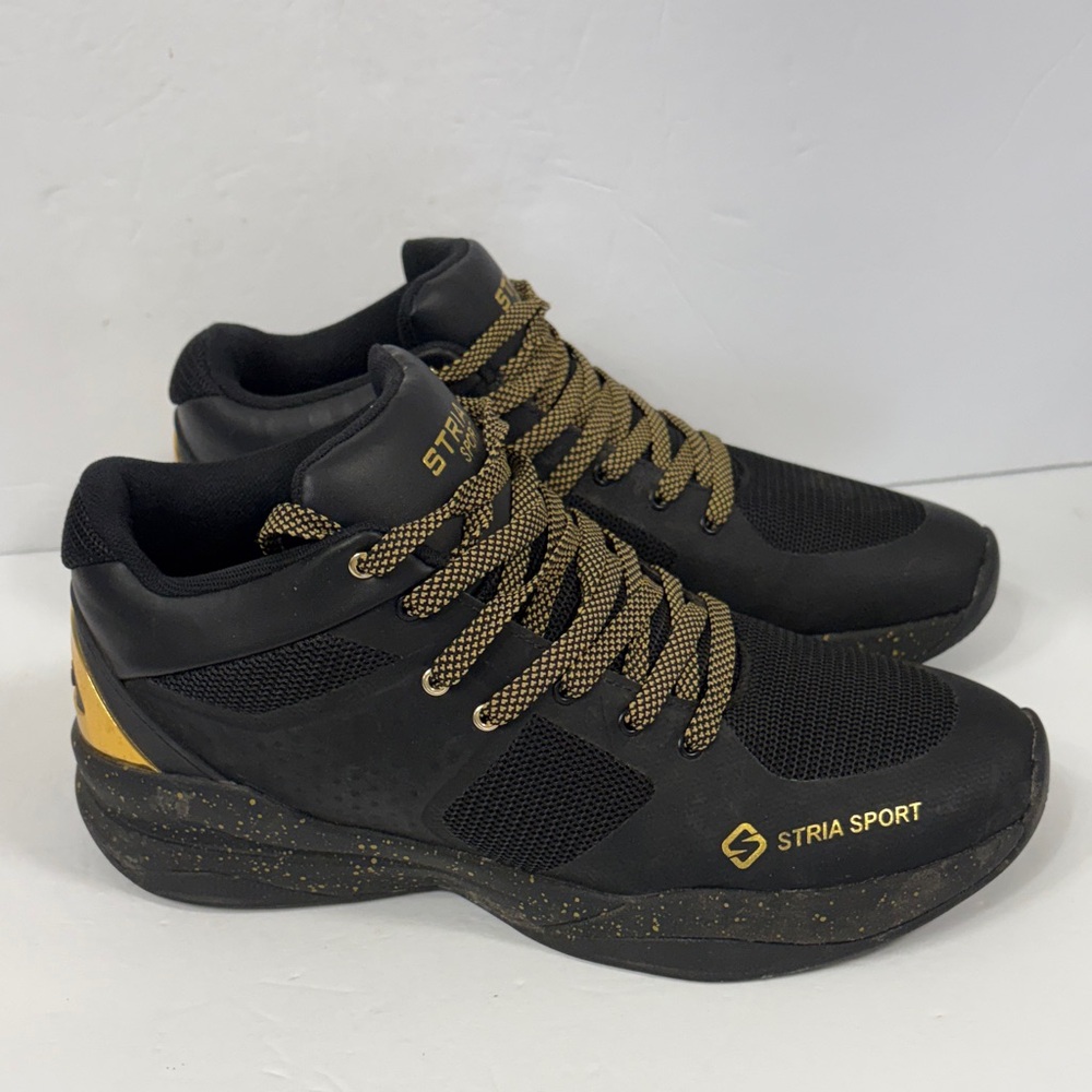 Stria Sport All Black 107 Series Men's Basketball Shoes
